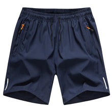 Load image into Gallery viewer, Loose Fit Athletic Shorts with Zipper Pockets