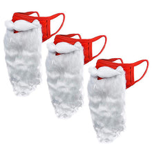 Load image into Gallery viewer, Santa Claus Face Mask