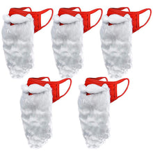 Load image into Gallery viewer, Santa Claus Face Mask