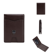 Load image into Gallery viewer, Mens Slim Wallet Rfid Blocking