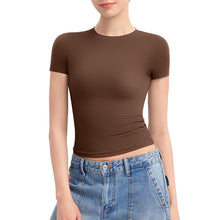 Load image into Gallery viewer, Women's short-sleeved slim-fit T-shirt