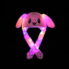 Load image into Gallery viewer, LED Glowing Plushy Rabbit Hat