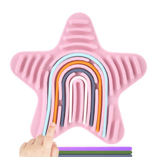 Load image into Gallery viewer, Silikon Fidget Toy for beroligende og sensorisk aktivitetstavle