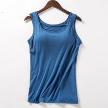 Load image into Gallery viewer, Women's Tank Top with Built-In Bra