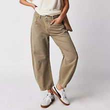 Load image into Gallery viewer, Mid-Rise Barrel Jeans
