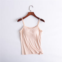 Load image into Gallery viewer, Tanktop med innebygd BH
