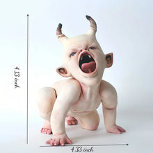 Load image into Gallery viewer, Scary Ghost Doll Resin Statue Ornament