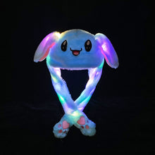 Load image into Gallery viewer, LED Glowing Plushy Rabbit Hat