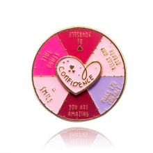 Load image into Gallery viewer, Rotating Wheel Brooch
