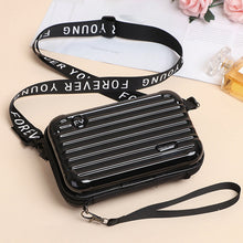 Load image into Gallery viewer, Mini koffert Crossbody-veske