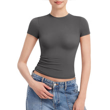 Load image into Gallery viewer, Women's short-sleeved slim-fit T-shirt