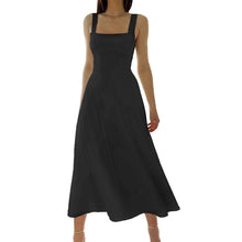 Load image into Gallery viewer, New Women's Thick Straps Midi Dress