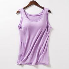 Load image into Gallery viewer, Women's Tank Top with Built-In Bra