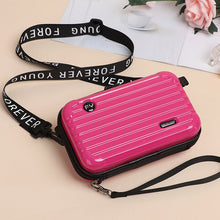 Load image into Gallery viewer, Mini koffert Crossbody-veske
