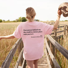 Load image into Gallery viewer, "You are Enough" T-skjorte
