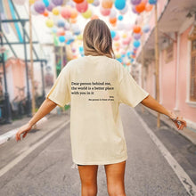 Load image into Gallery viewer, "You are Enough" T-skjorte