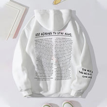 Load image into Gallery viewer, '100 Reasons To Stay Alive' Sweatshirt
