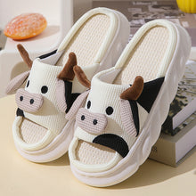 Load image into Gallery viewer, Cute Cow Slippers