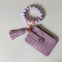 Load image into Gallery viewer, Stylish Card Holder With Silicone Bead Bracelet