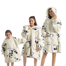 Load image into Gallery viewer, Flannel Hoodie Blanket