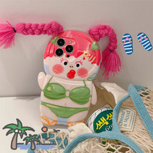 Load image into Gallery viewer, Cute Braid Bikini Girl Phone Case