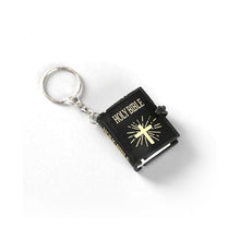Load image into Gallery viewer, Mini Bible Cross Keychain