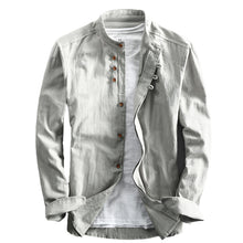 Load image into Gallery viewer, Men's Casual Linen Shirt