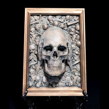 Load image into Gallery viewer, Three Wise Skulls Picture Frame Decor