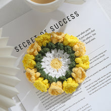 Load image into Gallery viewer, Hand Knit Crochet Suzuran Flower Coaster