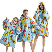 Load image into Gallery viewer, Flannel Hoodie Blanket