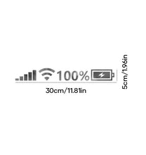 Load image into Gallery viewer, Reflekterende klistremerke for batterisignal (10 STK. )