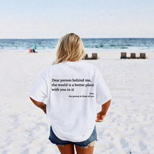 Load image into Gallery viewer, "You are Enough" T-skjorte