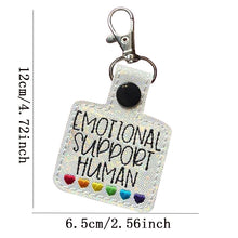 Load image into Gallery viewer, Emotional Support Coworker Keychain