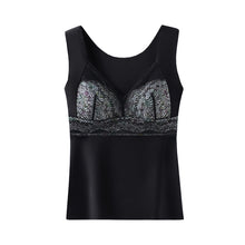 Load image into Gallery viewer, 2-in-1 Built-in Bra Lace Thermal Underwear