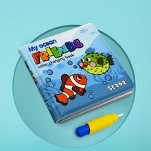 Load image into Gallery viewer, Water Painting Color Changing Cloth Book