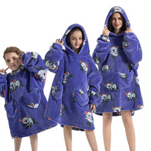 Load image into Gallery viewer, Flannel Hoodie Blanket