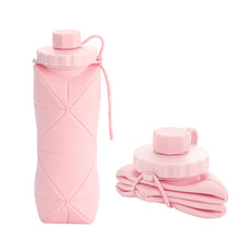 Load image into Gallery viewer, Silicone Foldable Water Bottle