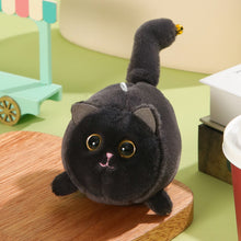 Load image into Gallery viewer, Wagging Tail Kitty Plush Doll Keychain