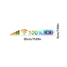Load image into Gallery viewer, Reflekterende klistremerke for batterisignal (10 STK. )