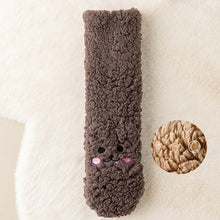 Load image into Gallery viewer, Little Bear Ultra-thick Cozy Slipper Home Socks