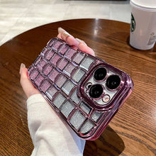Load image into Gallery viewer, All-inclusive Glitter Gradient Rhombus Phone Case