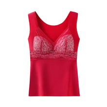 Load image into Gallery viewer, 2-i-1 innebygd BH Lace Termisk Undertøy