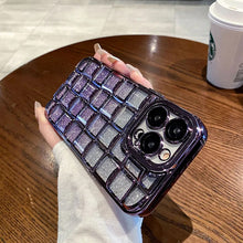 Load image into Gallery viewer, All-inclusive Glitter Gradient Rhombus Phone Case