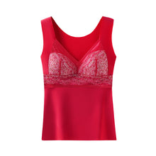 Load image into Gallery viewer, 2-in-1 Built-in Bra Lace Thermal Underwear