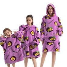 Load image into Gallery viewer, Flannel Hoodie Blanket