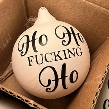 Load image into Gallery viewer, Christmas Funny Offensive Bauble