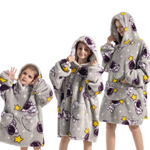 Load image into Gallery viewer, Flannel Hoodie Blanket