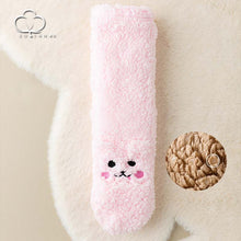 Load image into Gallery viewer, Little Bear Ultra-thick Cozy Slipper Home Socks