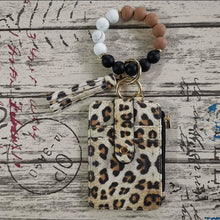 Load image into Gallery viewer, Stylish Card Holder With Silicone Bead Bracelet
