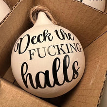 Load image into Gallery viewer, Christmas Funny Offensive Bauble